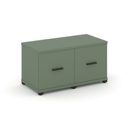 Concept Шкаф 2 узкие секции, 1 ниша CN.STU-123 B Кобо/Металл Черный 836*420*450