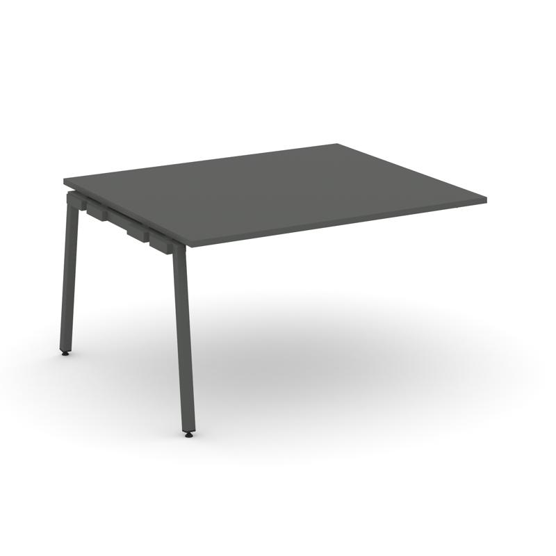 Style Project Проходной наб. элем. перег. стола SN-4A.NSPRG-034.3 Антрацит/Металл Антрацит 1580*1180