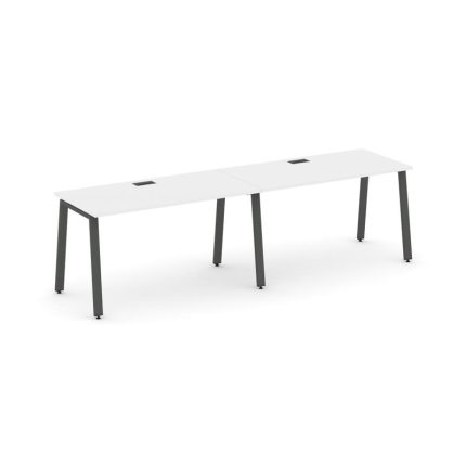 Style Project Рабочая станция 1 сторон. SN-6A.ORS-001 Белый/Металл Антрацит 1960*600*750