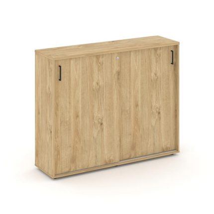 Style Project Тумба опорная/приставная SN.TOP-173 Тиквуд Светлый/Черный Ручки 1632*400*1150