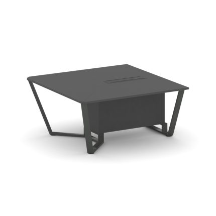 Steel Meet Начальный модуль L=1600 KDK-PR.B.SPNW-16 Антрацит/Металл Антрацит 1600*1600*750