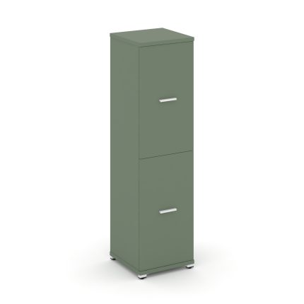 Concept Шкаф 1 узкая секция, 4 ниши CN.STU-412 W Кобо/Металл Белый 420*420*1554