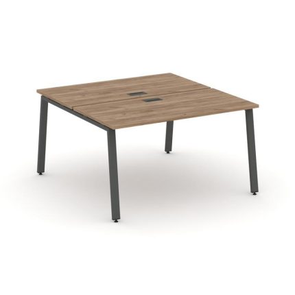 Style Project Рабочая станция 2-х сторон. SN-6A.DRS-004 Дуб Табак/Металл Антрацит 1580*1232*750