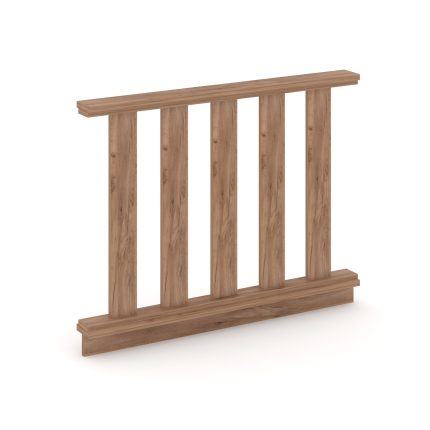 Kodex Барьер для зала суда KD.BZ-11 Дуб Табак 1100*100*850