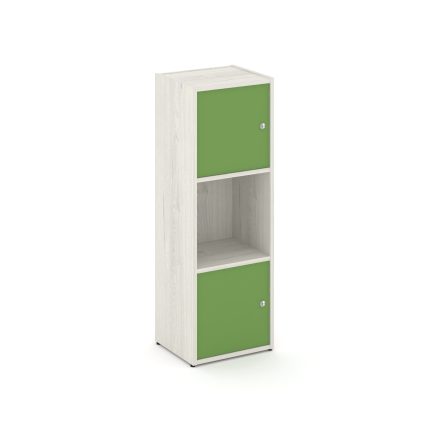 Locker plus Комплект №1 LK.K-001 Дуб Наварра/Зеленый 408*350*1203