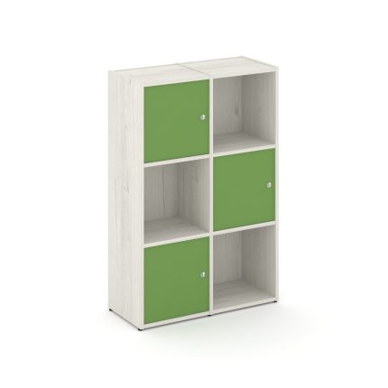 Locker plus Комплект №2 LK.K-002 Дуб Наварра/Зеленый 798*350*1203
