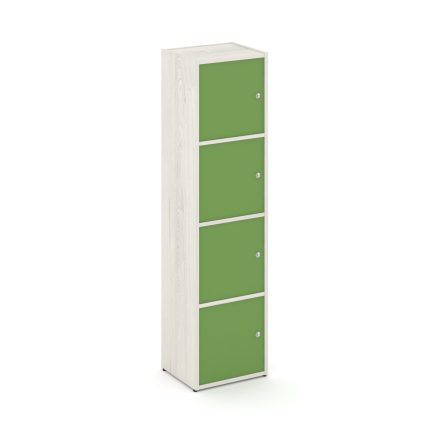 Locker plus Комплект №4 LK.K-004 Дуб Наварра/Зеленый 408*350*1593