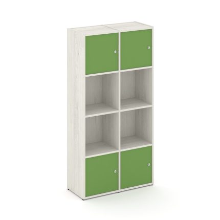 Locker plus Комплект №5 LK.K-005 Дуб Наварра/Зеленый 798*350*1593