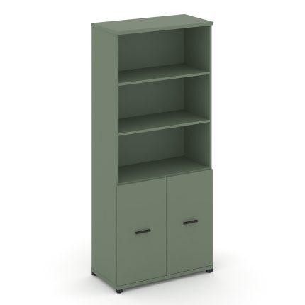 Concept Шкаф 1 широкая секция, 5 ниш CN.STS-511 B Кобо/Металл Черный 836*420*1922