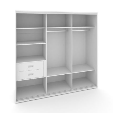 Maris Комплект №6, 3-х секционного шкафа низкого L=2069мм SH.K3-4.2 K6 Белый Бриллиант 2069*600*2006