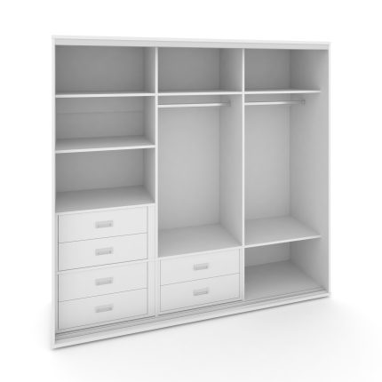 Maris Комплект №7, 3-х секционного шкафа низкого L=2369мм SH.K3-6.2 K7 Белый Бриллиант 2369*600*2006