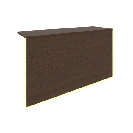 Style Накладка с подсветкой (для Л.МП-4) Л.Н-4С Венге Цаво 960*321*536