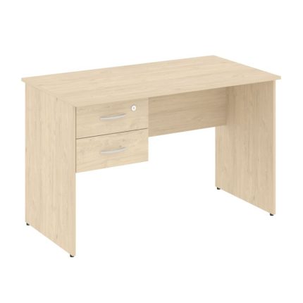 Nova S Стол письменный с подвесной тумбой В.СПТП-2 Бук Артизан 1200*650*750