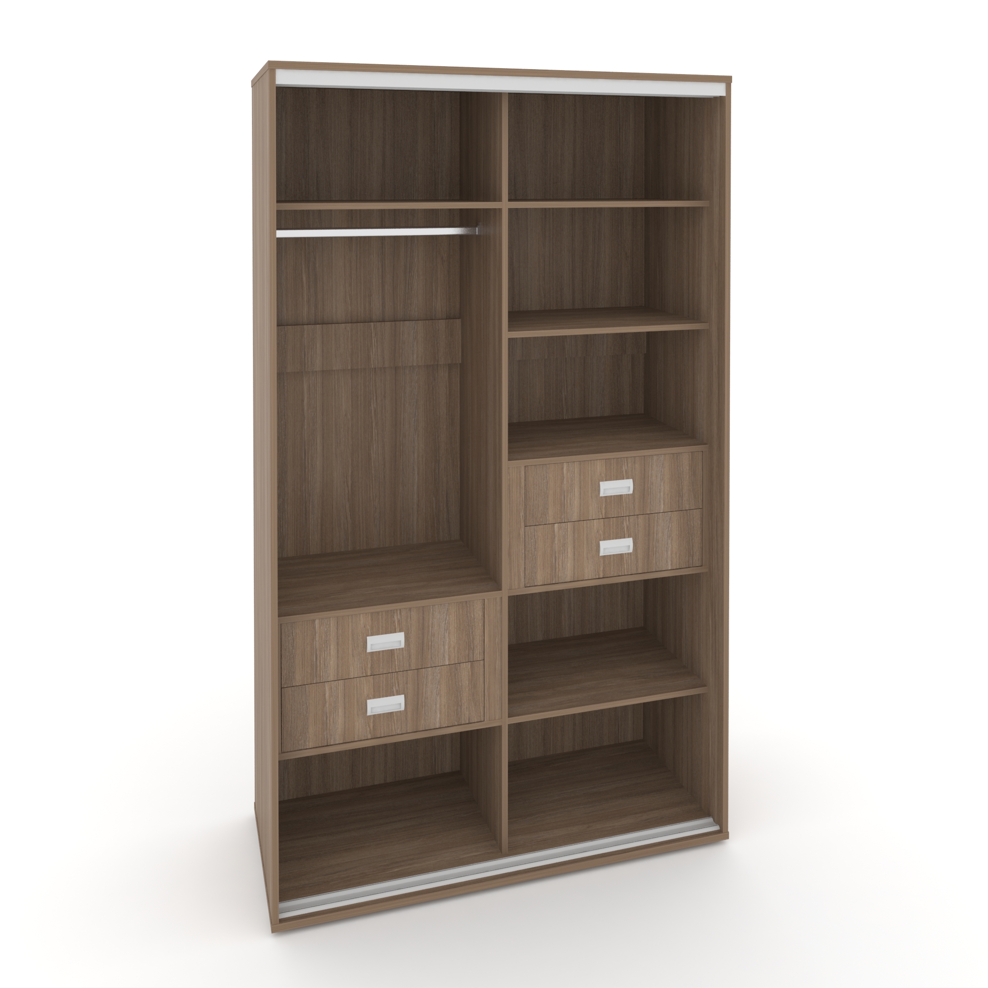 Maris Комплект №5, 2-х секционного шкафа высокого L=1200мм SH.K2-2.1 K5 Дуб Аризона 1200*600*2394