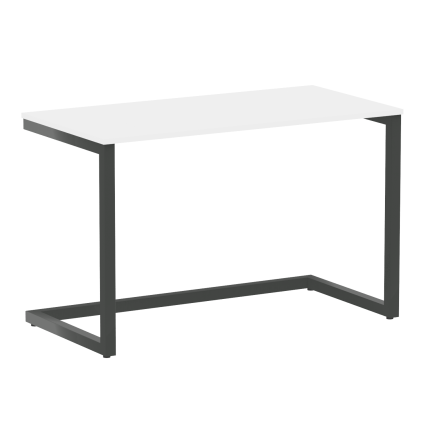 Home Office Стол письменный VR.SP-2-118 Белый Бриллиант/Металл Антрацит 1180*600*750