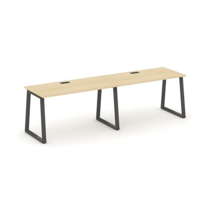 Style Project Рабочая станция 1 сторон. SN-6T1.ORS-001 Акация Лорка/Металл Антрацит/Заглушка Пластик