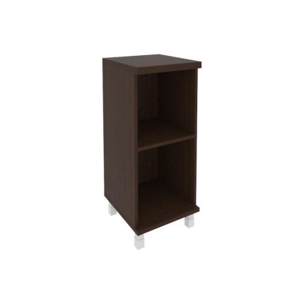 First Стеллаж низкий узкий KSU-3 Венге Цаво 401*432*958