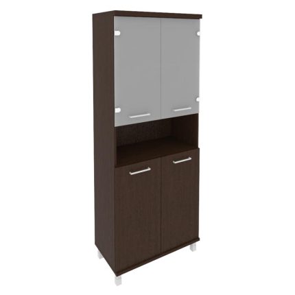 First Шкаф высокий широкий KST-1.4 Венге Цаво 801*432*2060