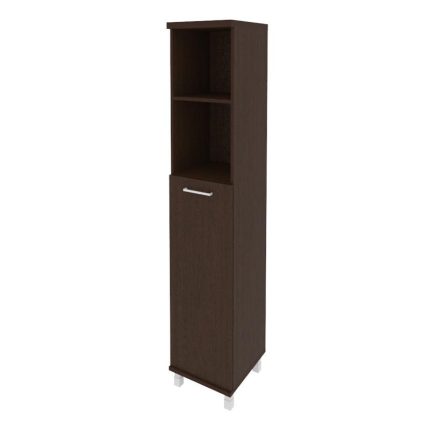 First Шкаф высокий узкий правый KSU-1.6 (R) Венге Цаво 401*432*2060