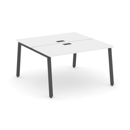 Style Project Рабочая станция 2-х сторон. SN-6A.DRS-003 Белый/Металл Антрацит 1380*1232*750