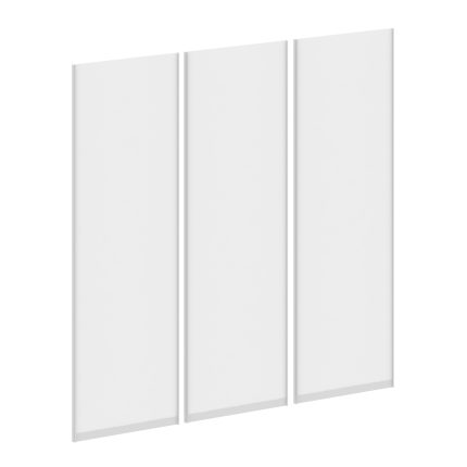 Maris Комплект дверей ЛДСП 3шт. для шкафа низкого L=1769мм SH.DDDK-2.2 Белый Бриллиант 591*31*1907