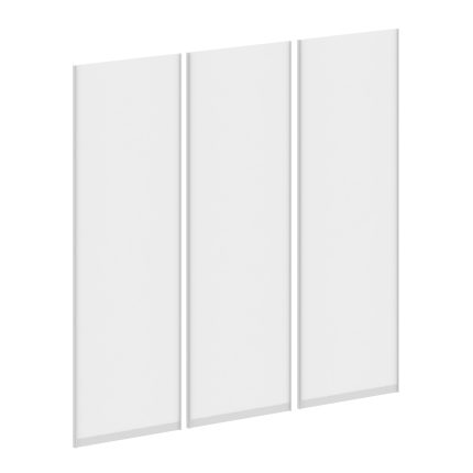 Maris Комплект дверей ЛДСП 3шт. для шкафа низкого L=2669мм SH.DDDK-8.2 Белый Бриллиант 891*31*1907