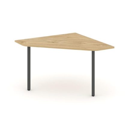 Style Project Угловой элемент перег. стола SN-4.UPRG-031 Тиквуд Светлый/Металл Антрацит 1180*1180*75