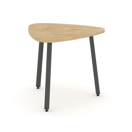 Style Project Стол переговорный SN-4.SPRG-70.3 Тиквуд Светлый/Металл Антрацит 900*900*750