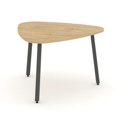 Style Project Стол переговорный SN-4.SPRG-71.3 Тиквуд Светлый/Металл Антрацит 1200*1200*750