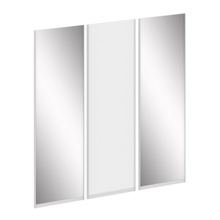 Maris Комплект дверей ЛДСП 1шт+Зеркало 2шт.для шкафа низкого L=2069мм SH.ZDZK-4.2 Белый Бриллиант 69