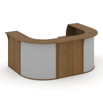 Riva Ресепшен набор вариант №4 А.РН-4 Орех Гварнери 2844*1894*1150