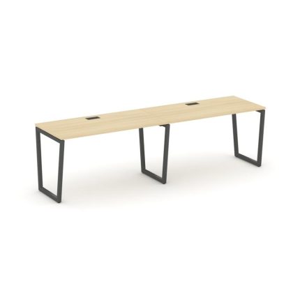 Style Project Рабочая станция 1 сторон. SN-4T2.ORS-012 Акация Лорка/Металл Антрацит/Заглушка Пластик