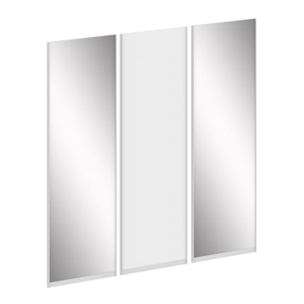 Maris Комплект дверей ЛДСП 1шт+Зеркало 2шт.для шкафа низкого L=2669мм SH.ZDZK-8.2 Белый Бриллиант 89