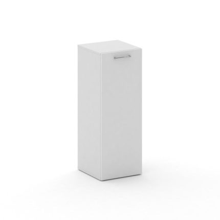 Cross Шкаф узкий средний CRF.SU-202 (L) Белый F/Белый Бриллиант UM 450*460*1202