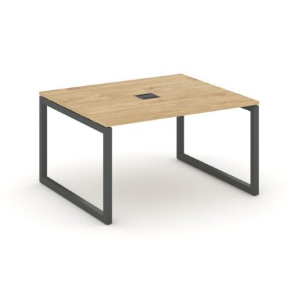 Style Project Стол переговорный SN-5O.SPRG-034 Тиквуд Светлый/Металл Антрацит 1580*1180*750