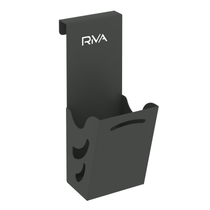 Навесной лоток для ручек и карандашей MAN-04 Металл Антрацит 80*103*200