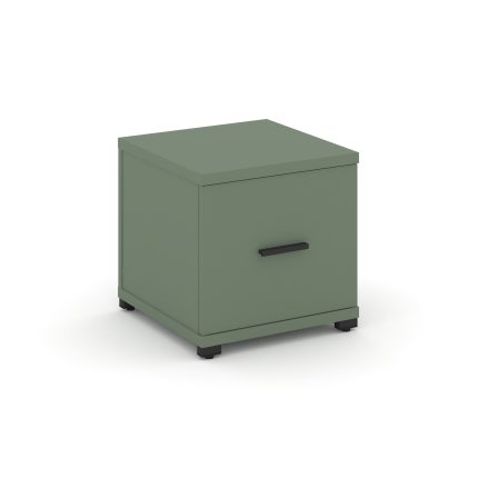 Concept Тумба приставная 1 распаш. фасад CN.TUP-004 B Кобо/Металл Черный 420*420*416