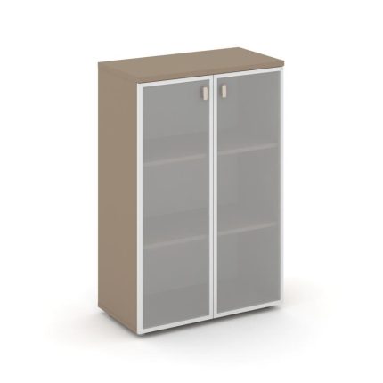 Estetica Шкаф средний широкий ES.ST-2.4R Латте/Сатин матовый 800*420*1207