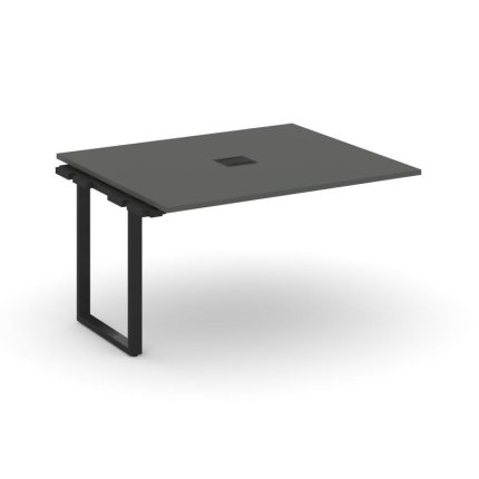 Style Project Проходной наб. элем. перег. стола SN-6O.NSPRG-034 Антрацит/Металл Черный 1580*1180*750