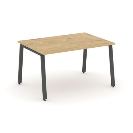 Style Project Стол переговорный SN-6A.SPRG-003.3 Тиквуд Светлый/Металл Антрацит 1380*980*750