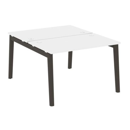 Onix Wood Рабочая станция OW.D.RS-2.2.7 Белый Бриллиант/Дуб Темный/Металл Антрацит 1180*1475*750