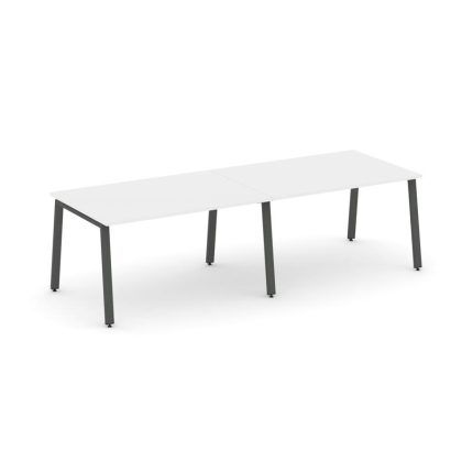 Style Project Стол переговорный SN-6A.SPRG-012.3 Белый/Металл Антрацит 2360*980*750