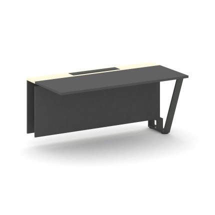 Steel Meet Проходной модуль KM-PR.B.SPPO-16 Антрацит/Ваниль Глянец/Металл Антрацит 1600*800*750