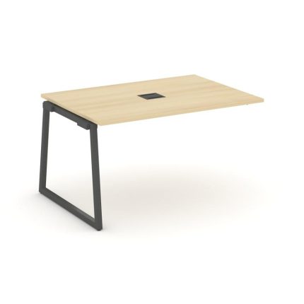 Style Project Проходной наб. элем. перег. стола SN-4T1.NSPRG-001 Акация Лорка/Металл Антрацит/Заглуш