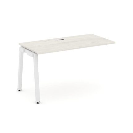 Style Project Проходной наб. элем. SN-5A.ONRS-003 Дуб Наварра/Металл Белый 1380*600*750