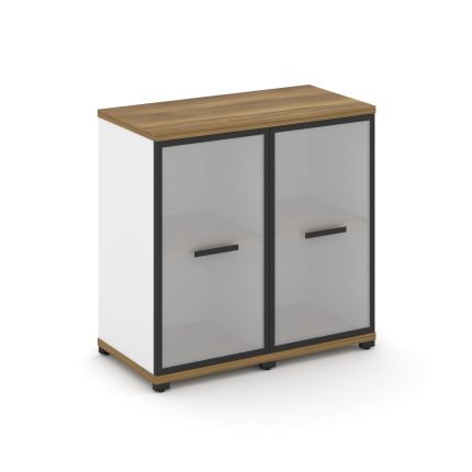 Concept Шкаф 2 узкие секции, 2 ниши CN.STU-223 RMB B Сандал Янтарный/Белый Бриллиант/Металл Черный/С