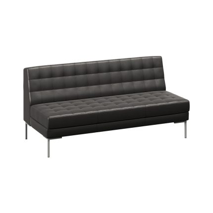 Forest Диван без подлокотников трехместный FR-D-03 Oregon 16/Металл Серый 1760*800*840