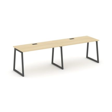 Style Project Рабочая станция 1 сторон. SN-4T1.ORS-004 Акация Лорка/Металл Антрацит/Заглушка Пластик