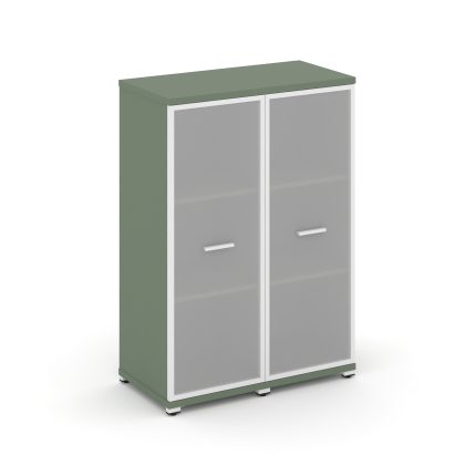 Concept Шкаф 2 узкие секции, 3 ниши CN.STU-326 RMW W Кобо/Металл Белый/Сатин 836*420*1186