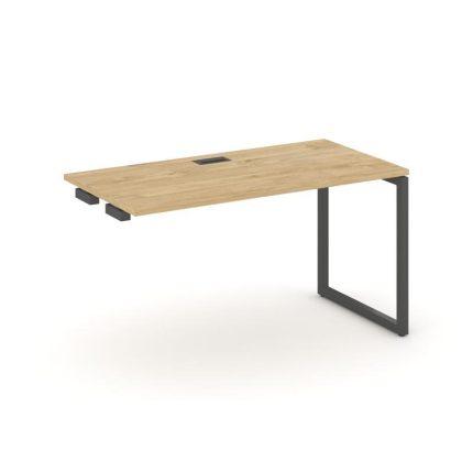 Style Project Стол-приставка к опор. элем. SN-4O.OPRS-014 Тиквуд Светлый/Металл Антрацит 1580*700*75